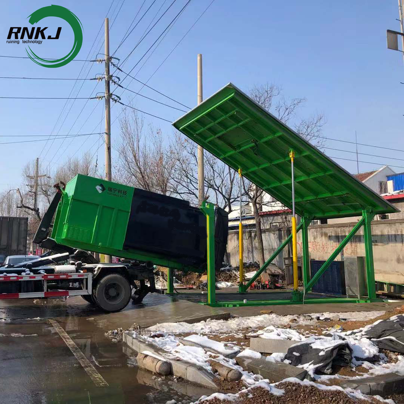 Подземный мобильный компрессор для мусора
