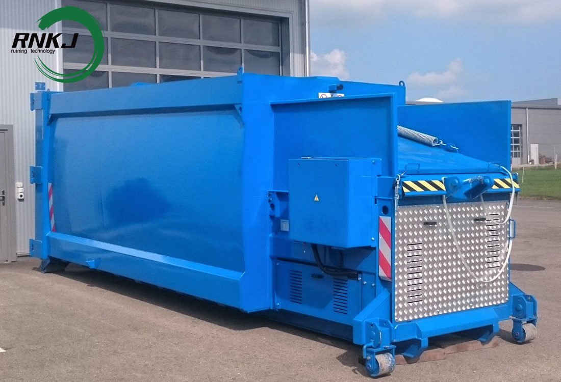 Compactador de basura en espiral